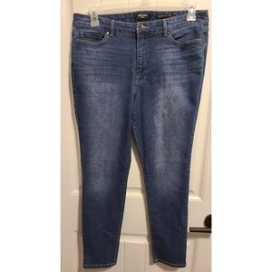Nine West jeans high rise cigarette skinny 14 petite